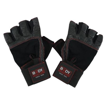ถุงมือครึ่งนิ้ว BODY SCULPTURE BW-95 ไซซ์ L สีดำ_0