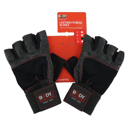 ถุงมือครึ่งนิ้ว BODY SCULPTURE BW-95 ไซซ์ L สีดำ_1