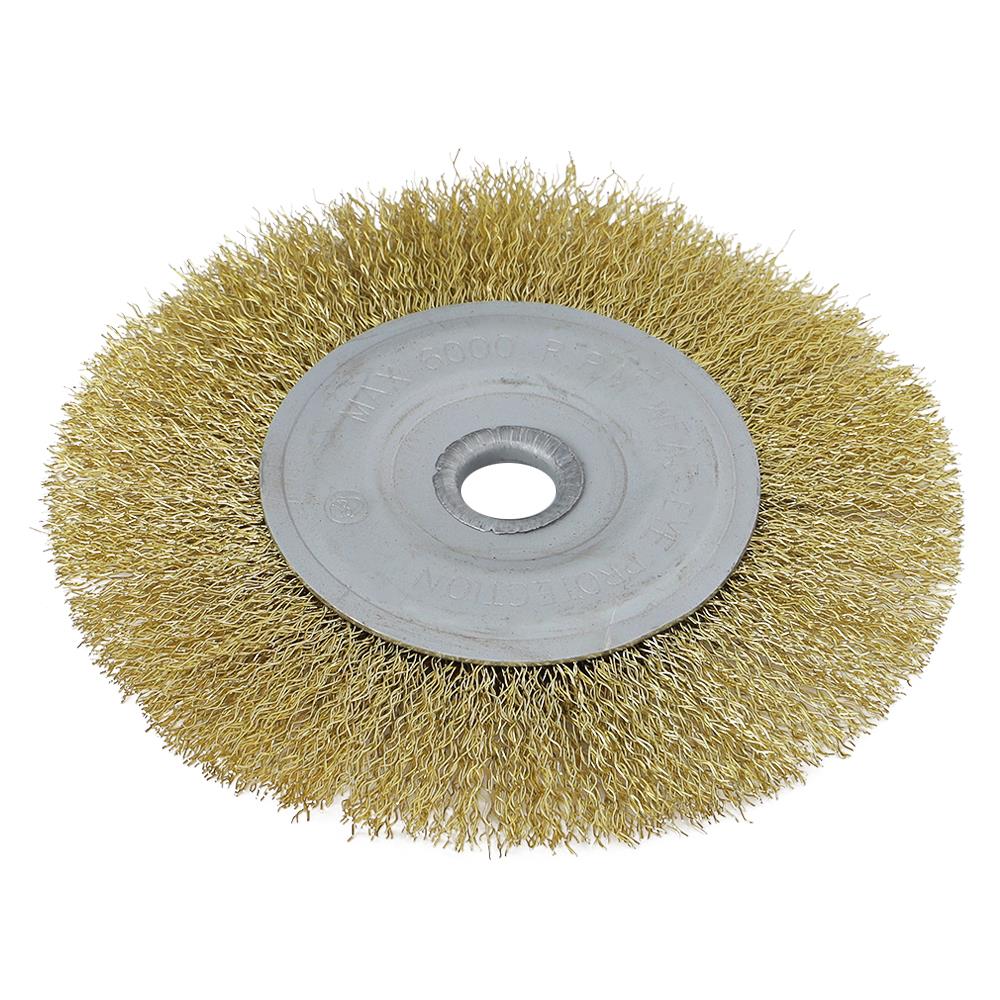 แปรงลวดกลมขัดเหล็ก STARCRAFT 150x13x35 มม.
