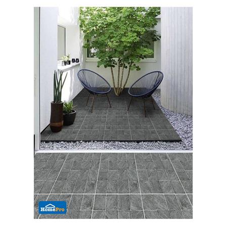 กระเบื้องพื้นพอร์ซเลน  40x40 ซม. CERGRES จากัวร์ เทา A_3