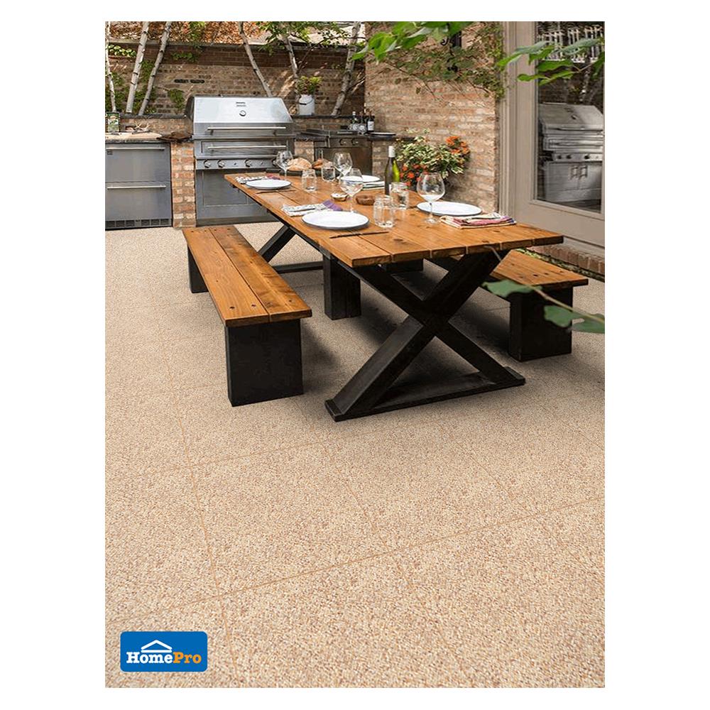 กระเบื้องพื้น 16x16 นิ้ว SOSUCO แซนด์ซาโม่ น้ำตาล A