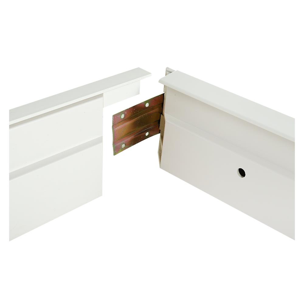 วงกบประตู พร้อมซับ KING 80x200 ซม. สีขาว