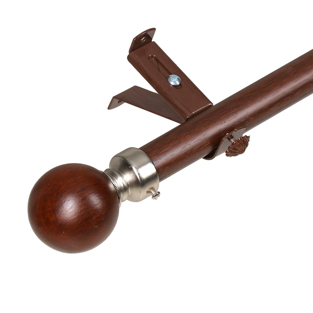 รางอะลูมิเนียม ยืดหด HOME LIVING STYLE DEMBEL 185-350 ซม. สีโอ๊ค