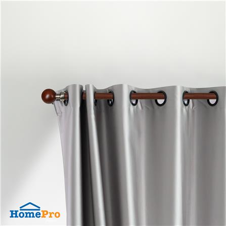 รางอะลูมิเนียม ยืดหด HOME LIVING STYLE DEMBEL 185-350 ซม. สีโอ๊ค_4