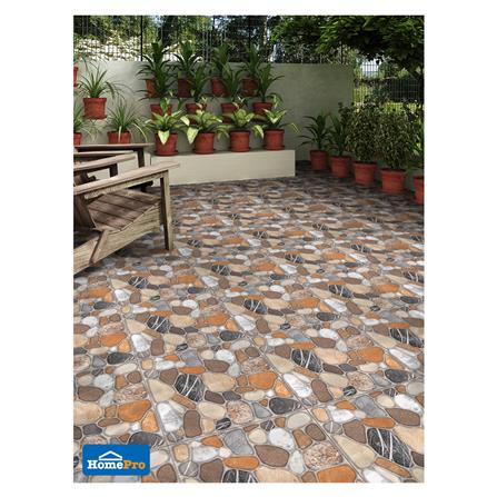 กระเบื้องพื้น 16x16 นิ้ว TARA แคลสโตน น้ำตาล PM 0.96M2_5