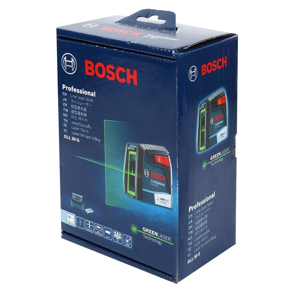 เลเซอร์แสงสีเขียวตีแนวเส้น BOSCH GLL 30 G
