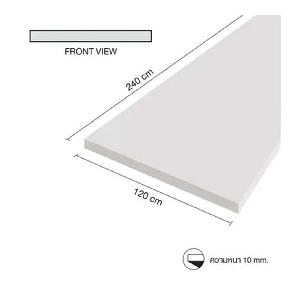 ผนังบอร์ดโปร SHERA ขอบตรง 1.0x120x240 ซม.