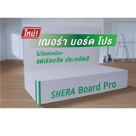 ฝ้าบอร์ดโปร SHERA ขอบตรง 0.4x60x240 ซม._2