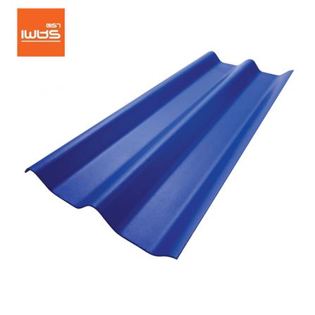 กระเบื้องหลังคา ลอนคู่ ตราเพชร 0.5x50x120 ซม. สีฟ้ารุ่งโรจน์_0