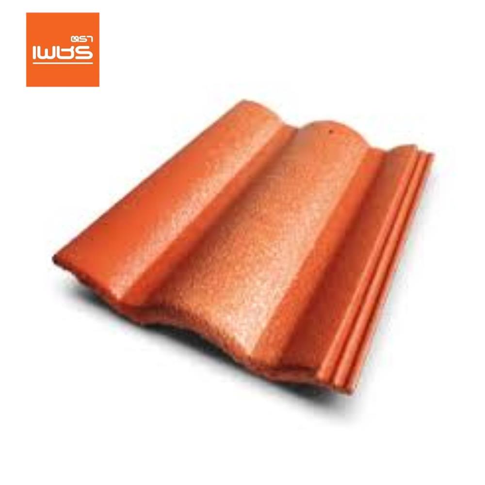 กระเบื้องคอนกรีต ตราเพชร CT-เพชร สีส้มวรารักษ์