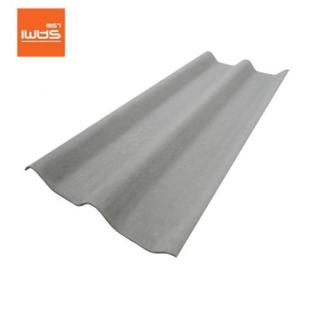 กระเบื้องหลังคา ลอนคู่ ตราเพชร 0.4x50x120 ซม. สีธรรมชาติ_0