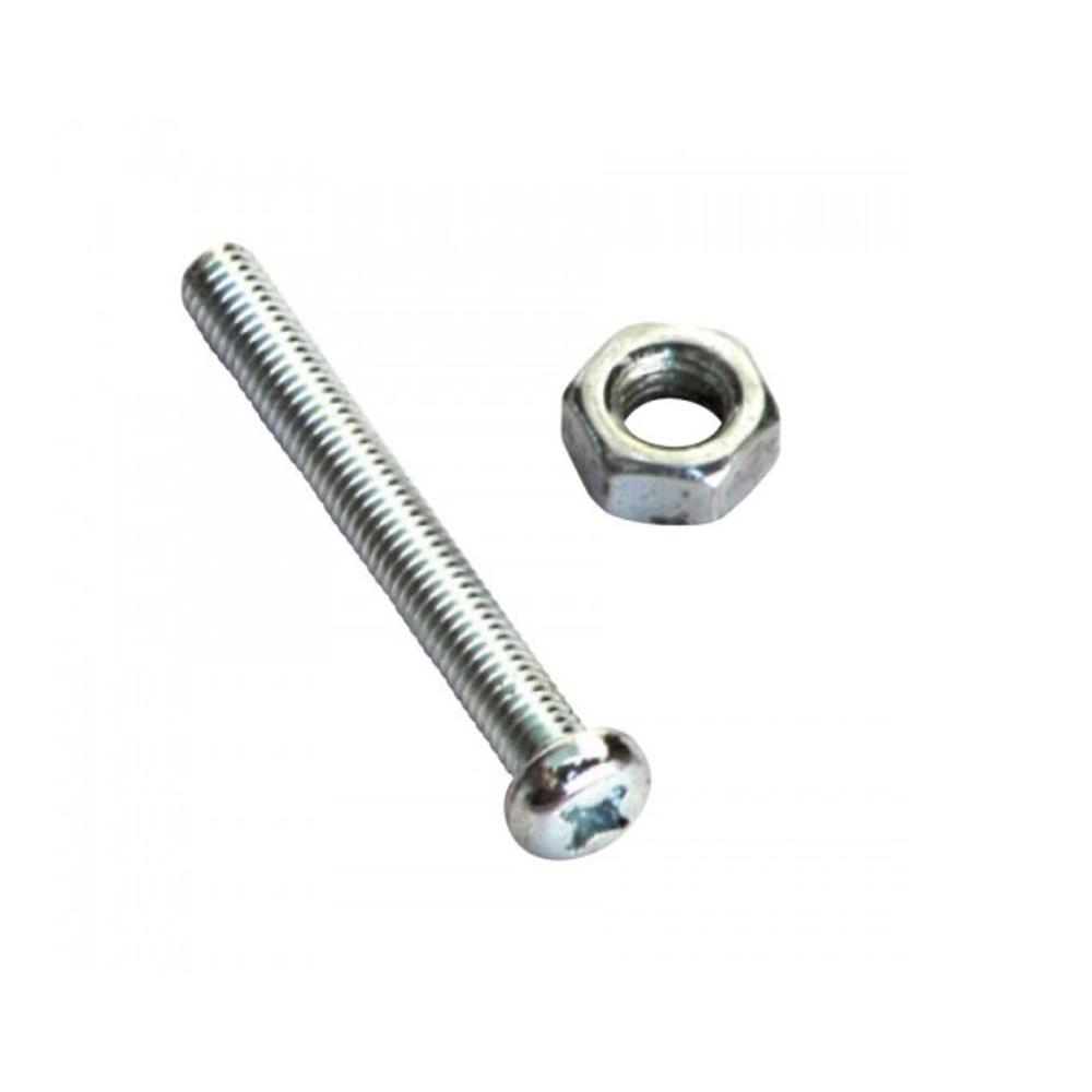 นอตหัวกลม + สกรู SANKI (40 คู่)