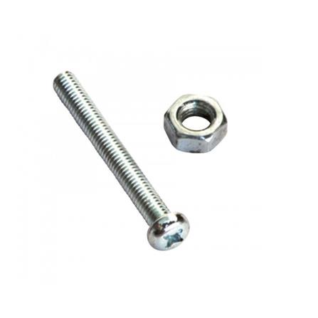 นอตหัวกลม + สกรู SANKI (40 คู่)_0