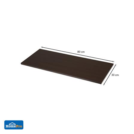 แผ่นชั้นไม้เมลามีน STACKO 80x30x1.6 ซม. สีเวงเก้_4