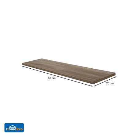 แผ่นชั้นไม้เมลามีน STACKO 80x20x1.6 ซม. สีเนเชอรัล_3