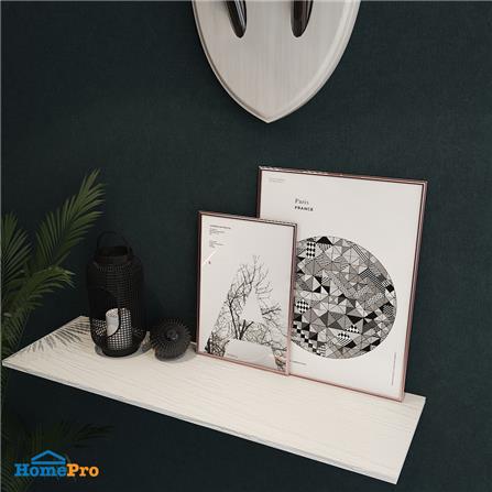 แผ่นชั้นไม้เมลามีน STACKO 80x24x1.6 ซม. สีขาว_3