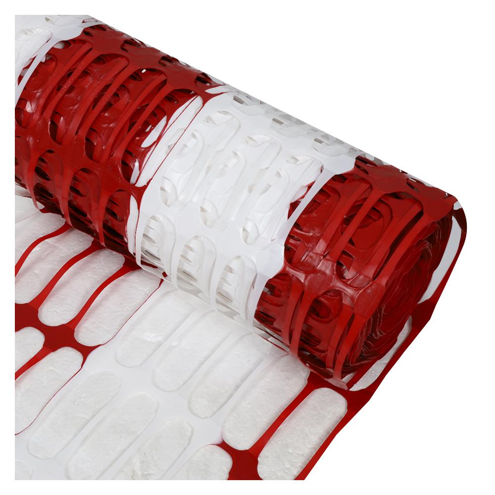 ตาข่ายพลาสติก THAI PRASIT 1X50เมตร สีขาว/สีแดง