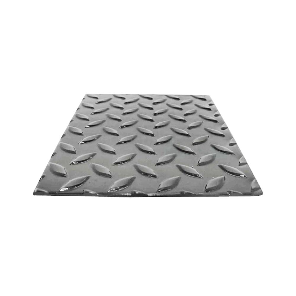 เหล็กแผ่นลายตีนไก่ หนา 3 มม. 4x8 ฟุต