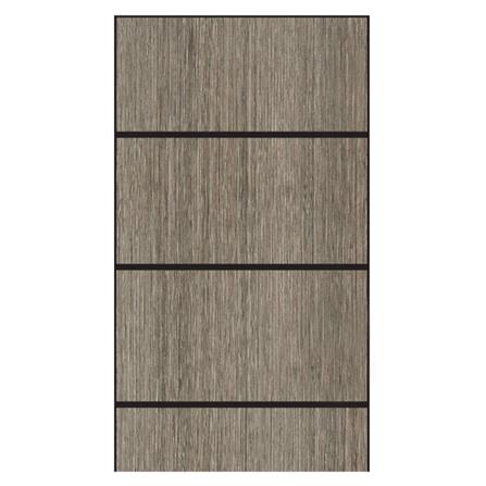 ประตูภายใน UPVC AZLE AZLE-4 80X200 ซม. สี TEXES OAK เจาะลูกบิด_2