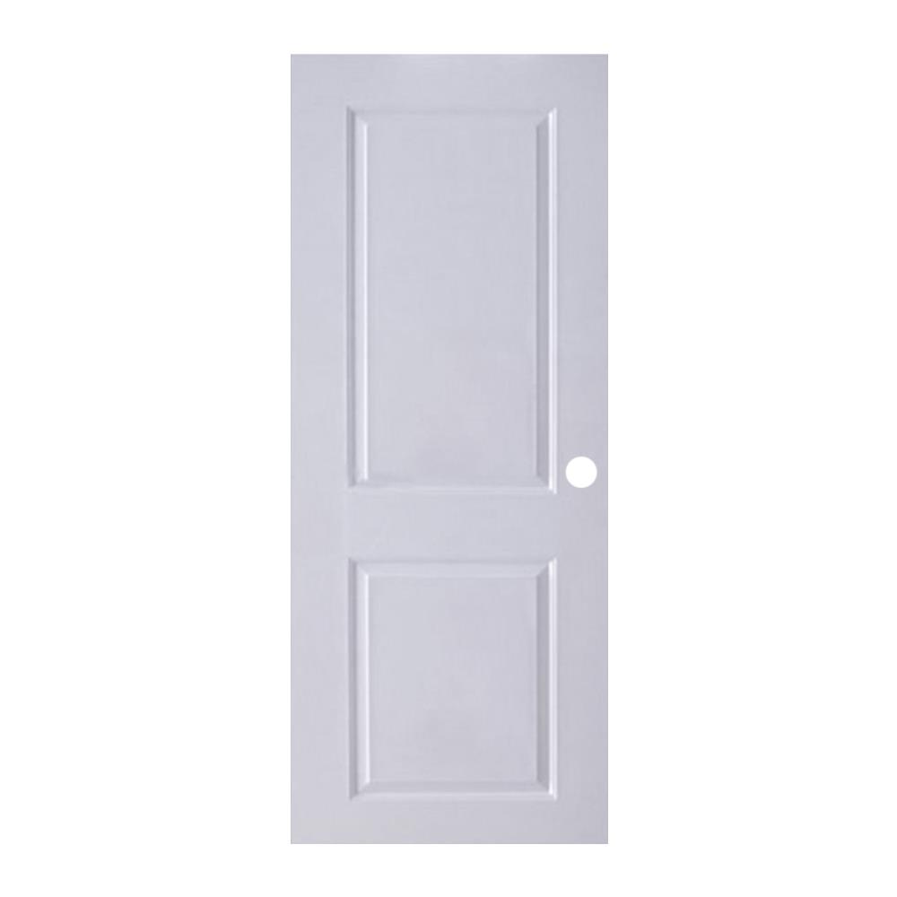 ประตูภายนอก UPVC PARAZZO MN004 80X200 ซม. สีขาว เจาะลูกบิด