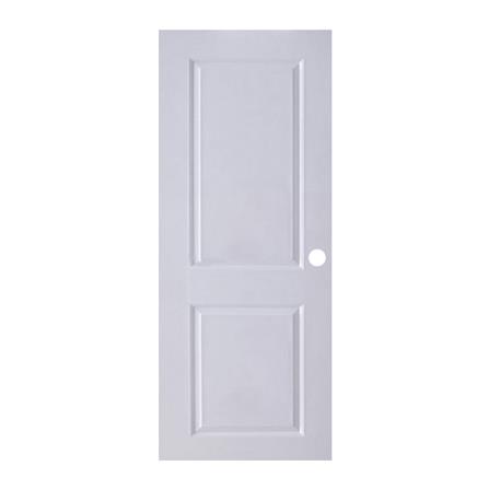 ประตูภายนอก UPVC PARAZZO MN004 80X200 ซม. สีขาว เจาะลูกบิด_0