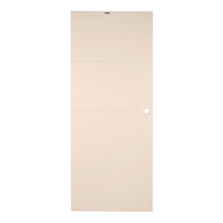ประตูภายนอก UPVC PARAZZO PUV03 80X200 ซม. สี PINK GOLD เจาะลูกบิด
