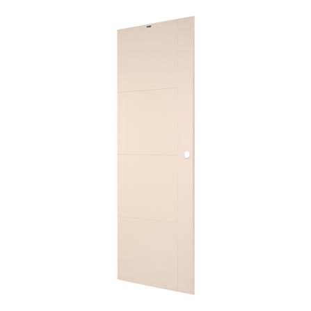 ประตูภายนอก UPVC PARAZZO PUV03 80X200 ซม. สี PINK GOLD เจาะลูกบิด_1