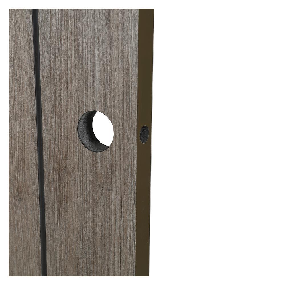 ประตูภายใน UPVC PARAZZO PUN06 80X200 ซม. สี TEXES OAK เจาะลูกบิด