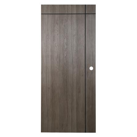 ประตูภายใน UPVC PARAZZO PUN06 80X200 ซม. สี TEXES OAK เจาะลูกบิด