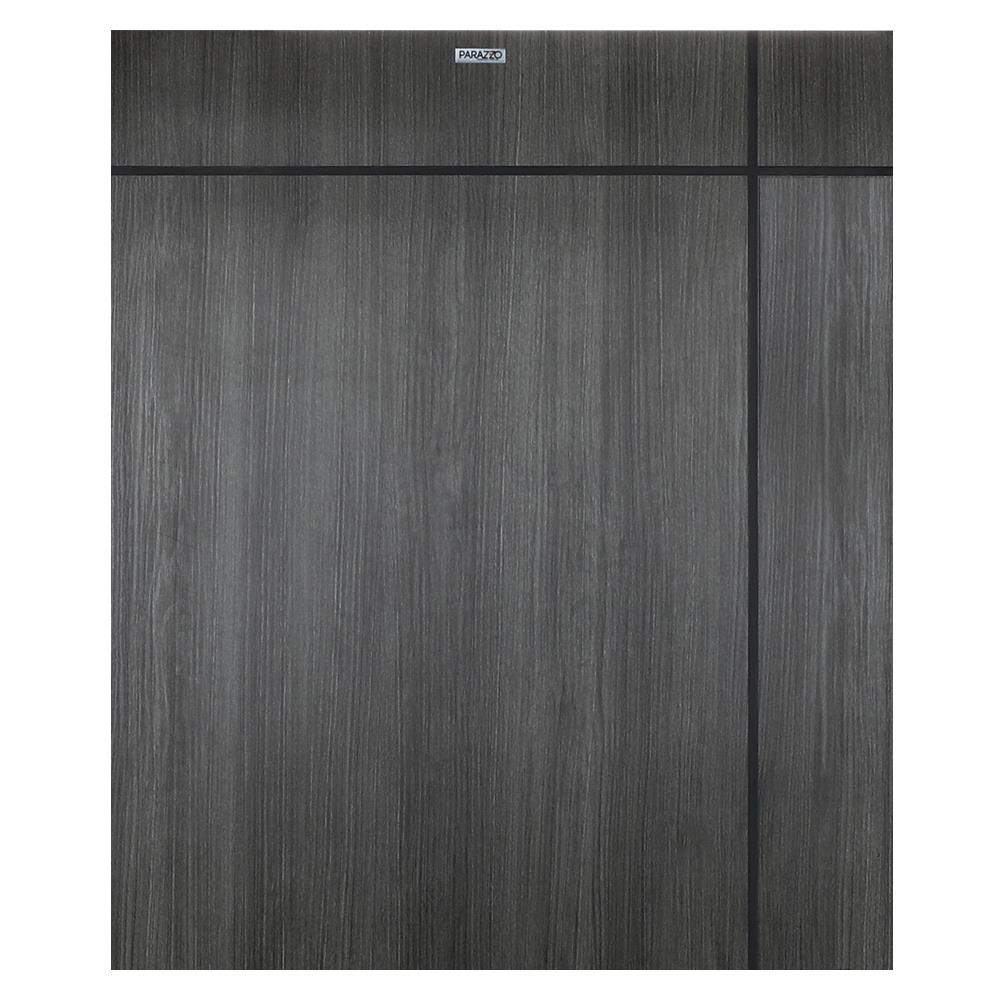 ประตูภายใน UPVC PARAZZO PUN06 80X200 ซม. สี SMOKE GREY เจาะลูกบิด