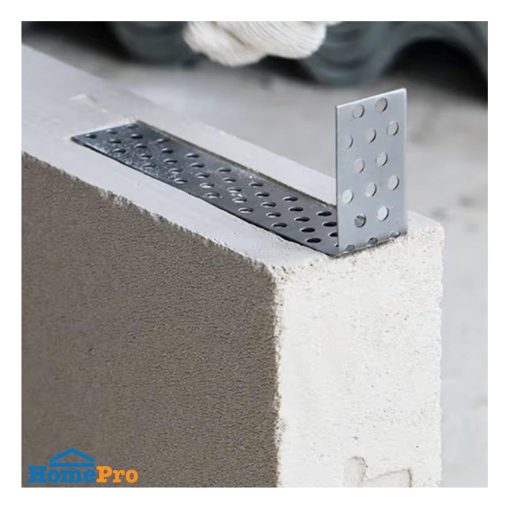 เหล็กแผ่นยึดอิฐมวลเบา 3.2x22x0.70 ซม.