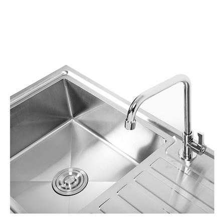 ซิงค์ฝัง 1หลุม 1ที่พัก TECNOPLUS HYBRID 100 สเตนเลส_4