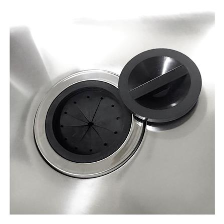 ชุดสะดือ PARNO C 14441 4 นิ้ว สีเทา 1หัว สเตนเลส_3