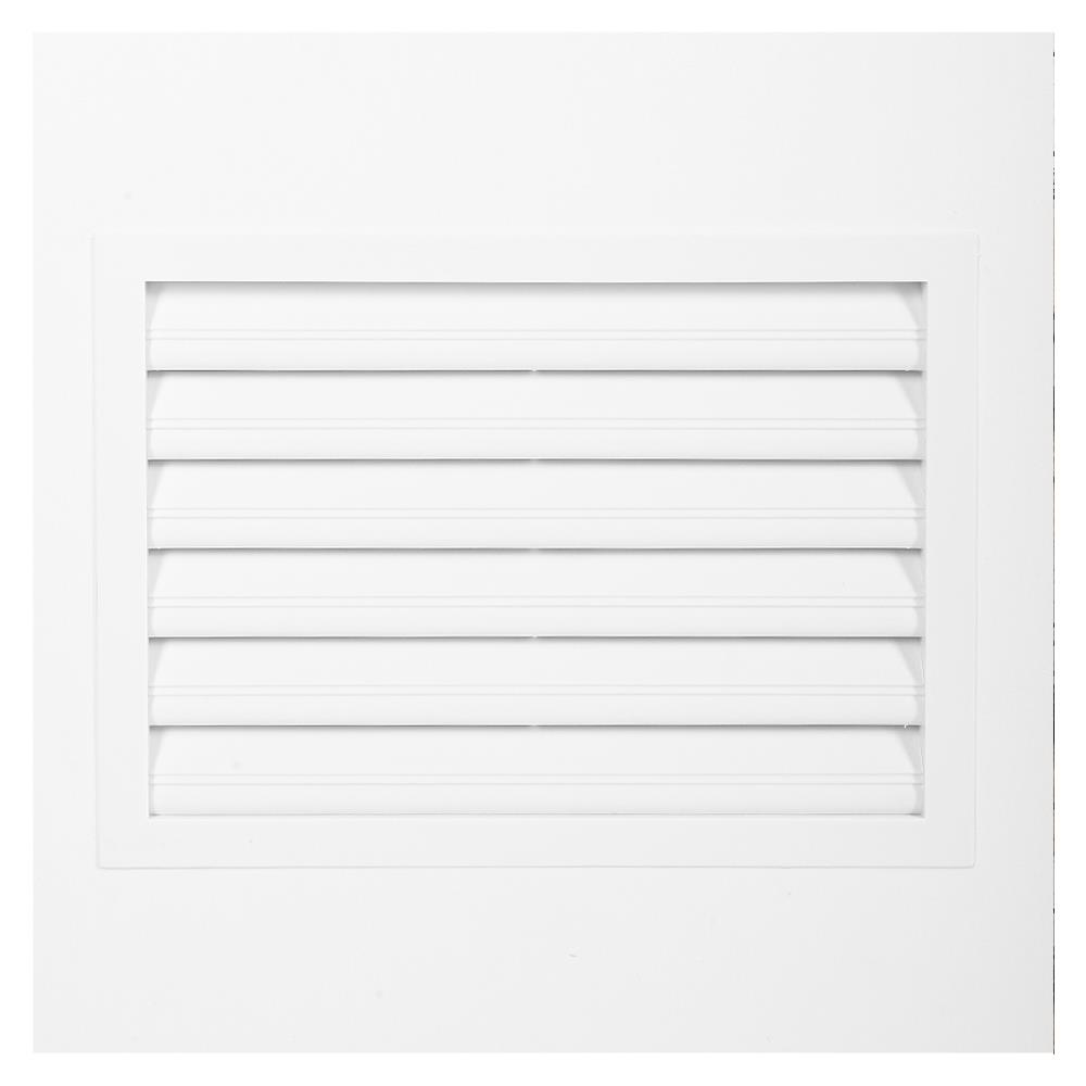 ประตูห้องน้ำ UPVC AZLE PZLS02 เกล็ด 70X200 ซม. สีขาว เจาะลูกบิด