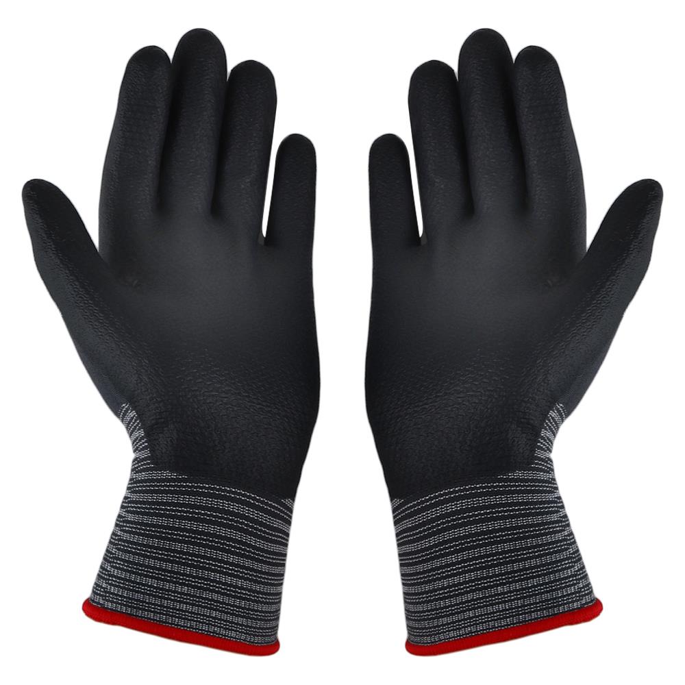 ถุงมือไนลอนเคลือบยางลาเท็กซ์ SHOWA 381 SIZE L