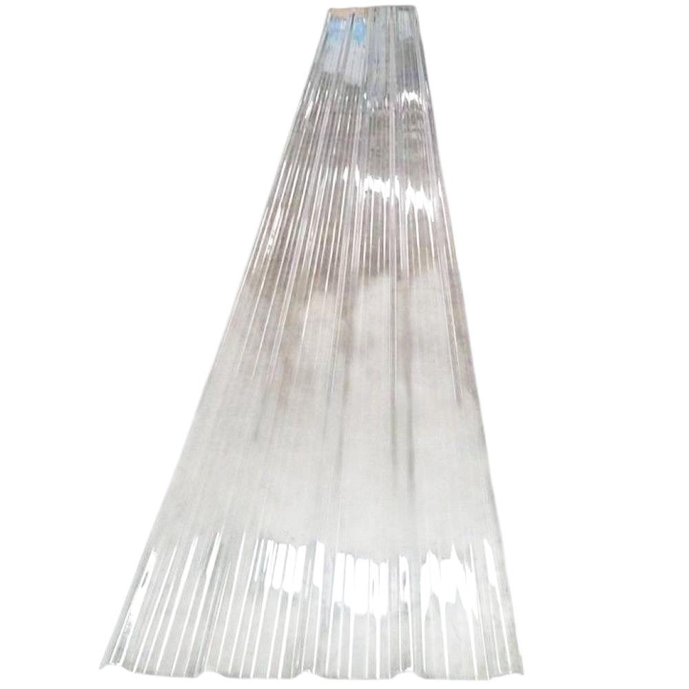 แผ่นโปร่งแสง ลอนเมทัลชีท LUMINA 760 1.35 มม. x 0.84x5.2 ม. สีใส