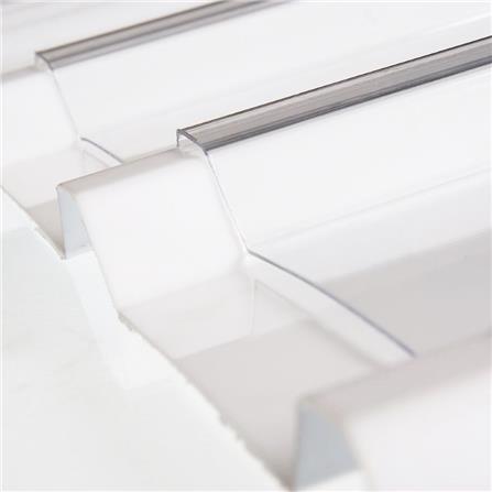 แผ่นโปร่งแสง ลอนเมทัลชีท LUMINA 760 1.35 มม. x 0.84x5.2 ม. สีใส_2