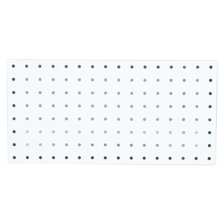 แผงเหล็กติดผนัง STACKO 20x1.5x40 ซม. สีขาว