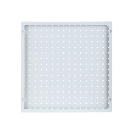 แผงเหล็กติดผนัง STACKO 40x1.5x40 ซม. สีขาว_2