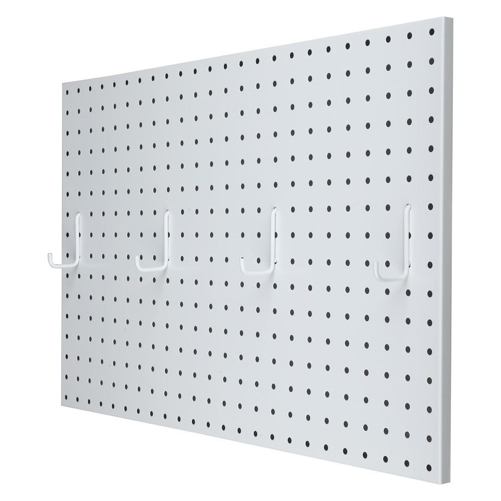 ขอแขวนเดี่ยวแบบตรง STACKO 0.5x4.5x6.5 ซม. สีขาว แพ็ก 4 ชิ้น