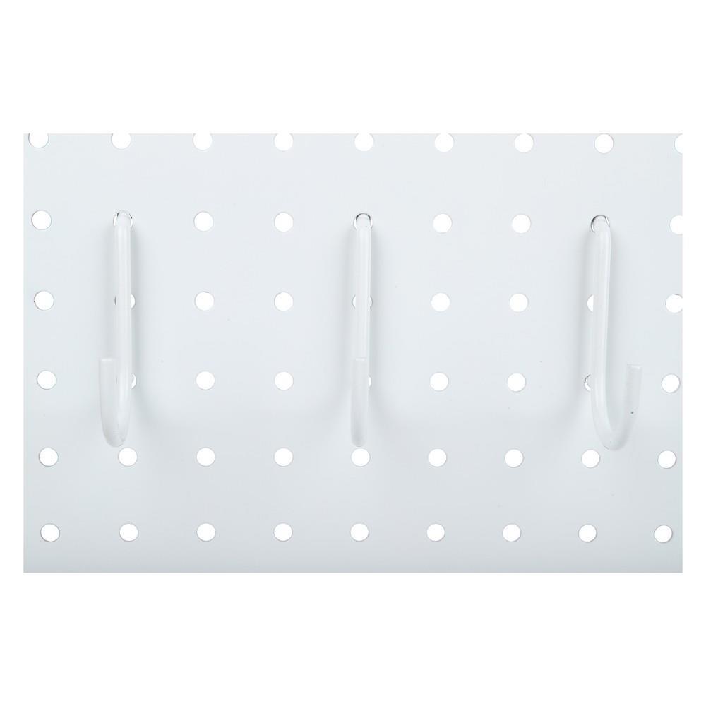 ขอแขวนเดี่ยวแบบโค้ง STACKO 0.5x4.3x7 ซม. สีขาว แพ็ก 4 ชิ้น