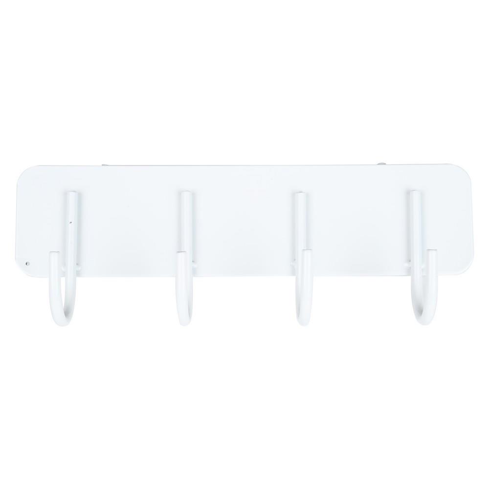 ตัวแขวนแบบ 4 ขอแขวน STACKO 20x4.5x7.5 ซม. สีขาว