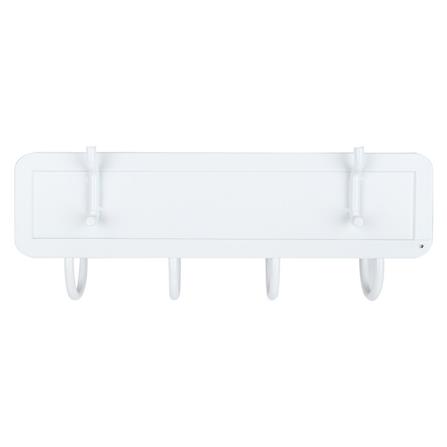 ตัวแขวนแบบ 4 ขอแขวน STACKO 20x4.5x7.5 ซม. สีขาว_2