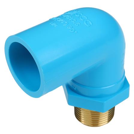 ข้องอเกลียวนอก 90 PVC/BRASS SCG 3/4 นิ้ว