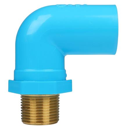 ข้องอเกลียวนอก 90 PVC/BRASS SCG 3/4 นิ้ว_1