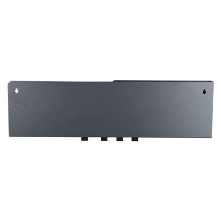 ชั้นเหล็กติดผนัง 4 ขอแขวน STACKO 60x10x16 ซม. สีเทา_3