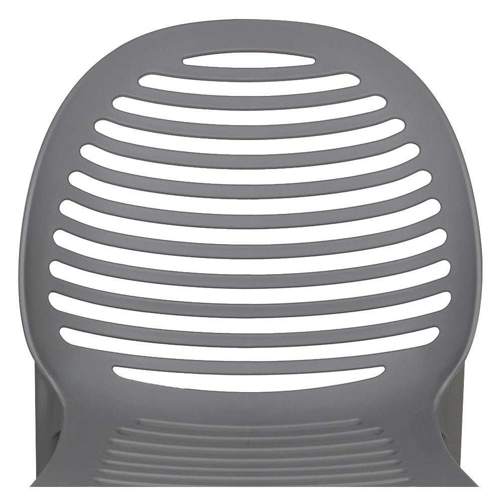 เก้าอี้พลาสติก SPRING VITRA สีเทา