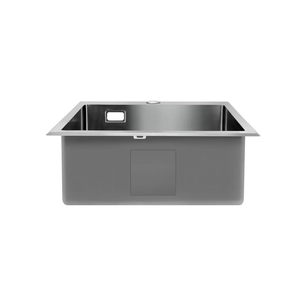 ซิงค์ฝังสแควร์ 1หลุม PARNO DSIGN5050  สเตนเลส