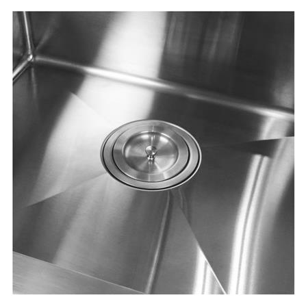 ซิงค์ฝังสแควร์ 1หลุม PARNO DSIGN5050  สเตนเลส_3