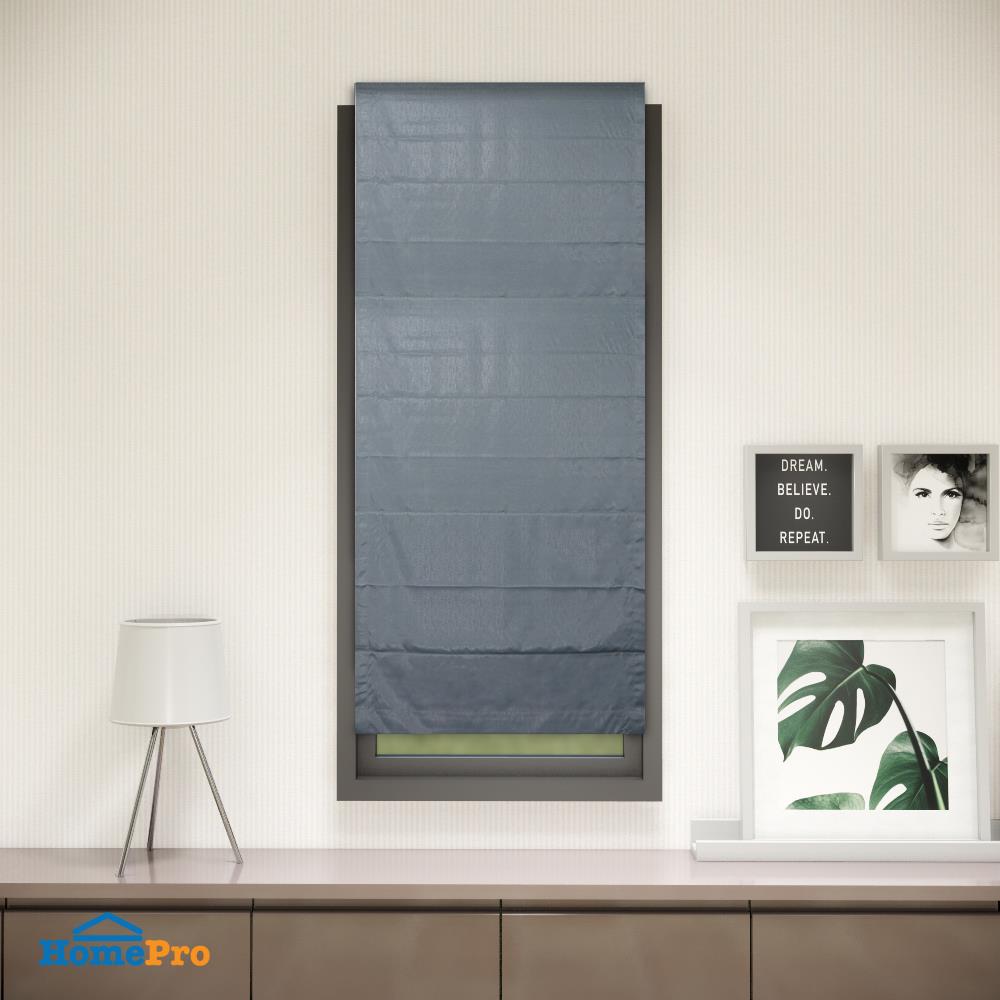 ผ้าม่านพับ HOME LIVING STYLE COCO UV 100X160 ซม. สีเทา